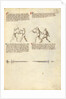 Combat with Sword by Fiore Furlan dei Liberi da Premariacco
