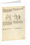 Combat with Sword by Fiore Furlan dei Liberi da Premariacco