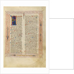 Decorated Text Page by Fiore Furlan dei Liberi da Premariacco