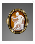 Cameo set into a ring Hermaphrodite by by Protarchos