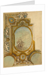 Studies for a Ceiling Decoration (recto), Studies for a Ceiling Decoration (verso) by Charles de La Fosse