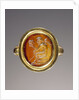 Engraved gem set into a ring by Anonymous