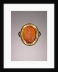 Engraved gem set into a ring by Anonymous