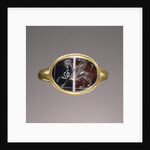 Engraved gem set into a ring by Anonymous