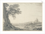 An extensive view of Rome from the Orti della Pineta Sacchetti by Giovanni Battista Lusieri