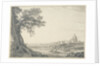 An extensive view of Rome from the Orti della Pineta Sacchetti by Giovanni Battista Lusieri