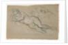 Two Studies of a Reclining Female Nude by Domenico Tintoretto