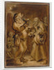 Moralizing Scene with an Old Woman and a Man by Adriaen van de Venne