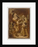 Moralizing Scene with an Old Woman and a Man by Adriaen van de Venne