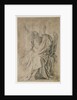 Study for the figure of Astasius by Eustache Le Sueur