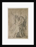 Study for the figure of Astasius by Eustache Le Sueur