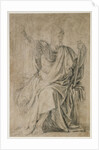 Study for the figure of Astasius by Eustache Le Sueur