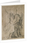 Study for the figure of Astasius by Eustache Le Sueur