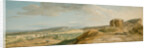 View of the Ruins of the Temple of Ceres in the Valley of Agrigento by Jean-Pierre-Louis-Laurent Hoüel