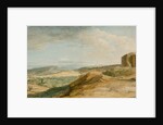 View of the Ruins of the Temple of Ceres in the Valley of Agrigento by Jean-Pierre-Louis-Laurent Hoüel