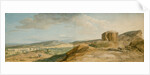 View of the Ruins of the Temple of Ceres in the Valley of Agrigento by Jean-Pierre-Louis-Laurent Hoüel
