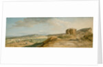 View of the Ruins of the Temple of Ceres in the Valley of Agrigento by Jean-Pierre-Louis-Laurent Hoüel