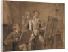 Three Young Artists in a Studio by Louis-Léopold Boilly