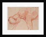 An Angel Blowing a Trumpet (recto), The Virgin and Child with Kneeling Saints (verso) by Mattia Preti