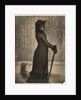 Une élégante (Woman Strolling) by Georges Seurat
