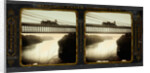 Niagara Falls, Summer View, Suspension Bridge, and Falls in the Distance by Langenheim Brothers [Frederick and William Langenheim]