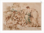 A Family of Shepherds by Giovanni Benedetto Castiglione