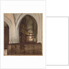 Interior of Abbey of Aramont by François Bonvin