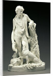 Shepherd with his Dog by Johann Jakob Wilhelm Spängler
