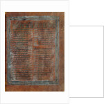 Decorated Text Page by Anonymous