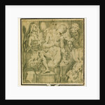 Figures Tending to the Wounded Saint Sebastian by Andrea Lilio