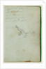 Figure study and inscriptions by Théodore Géricault
