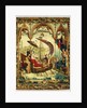 Tapestry: L'Embarquement de l'impératrice, from L'Histoire de l'empereur de la Chine Series by Anonymous