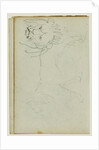 Lion walking, face of lion by Théodore Géricault