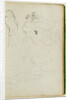 Lion studies by Théodore Géricault