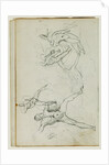 Studies of nude men in combat by Théodore Géricault