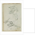 Studies of nude men in combat by Théodore Géricault