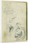 Horse studies by Théodore Géricault