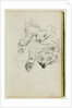 Two lion studies by Théodore Géricault