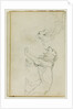 Lion walking, head of a lioness by Théodore Géricault