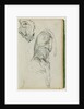 Seated lion, head of lioness by Théodore Géricault