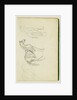 Three horse studies by Théodore Géricault