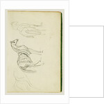 Three horse studies by Théodore Géricault