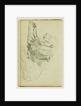 Seated lion by Théodore Géricault