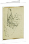 Seated lion by Théodore Géricault