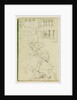 Two compositional studies of a lion hunt by Théodore Géricault