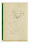 Two studies of a rearing horse by Théodore Géricault