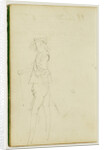 Standing cavalier by Théodore Géricault