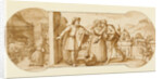 Taddeo Returning Home with the Sack of Stones and in Bed Recovering from His Fever by Federico Zuccaro