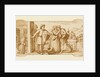 Taddeo Returning Home with the Sack of Stones and in Bed Recovering from His Fever by Federico Zuccaro