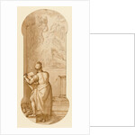 Taddeo in the Sistine Chapel Drawing Michelangelo's Last Judgment by Federico Zuccaro